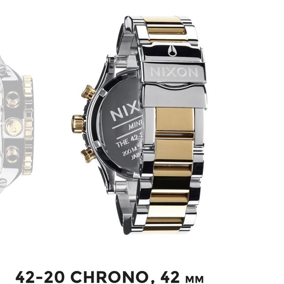 Nixon 42-20 CHRONO luxury Watch open box - Picture 4 of 4